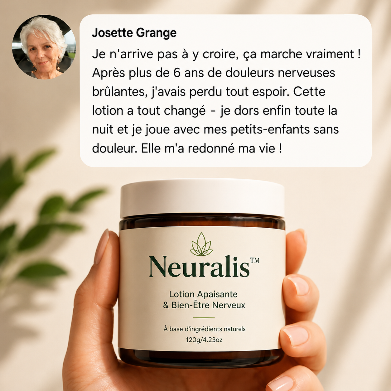 Neuralis™Vous avez trop longtemps appris à vivre avec la douleur