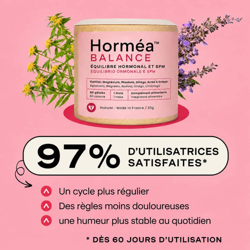 Horméa™ Retrouvez votre équilibre  hormonal naturellement.
