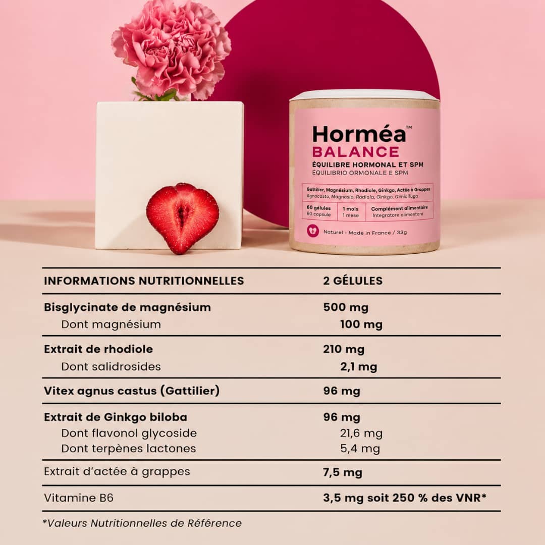 Horméa™ Retrouvez votre équilibre  hormonal naturellement.