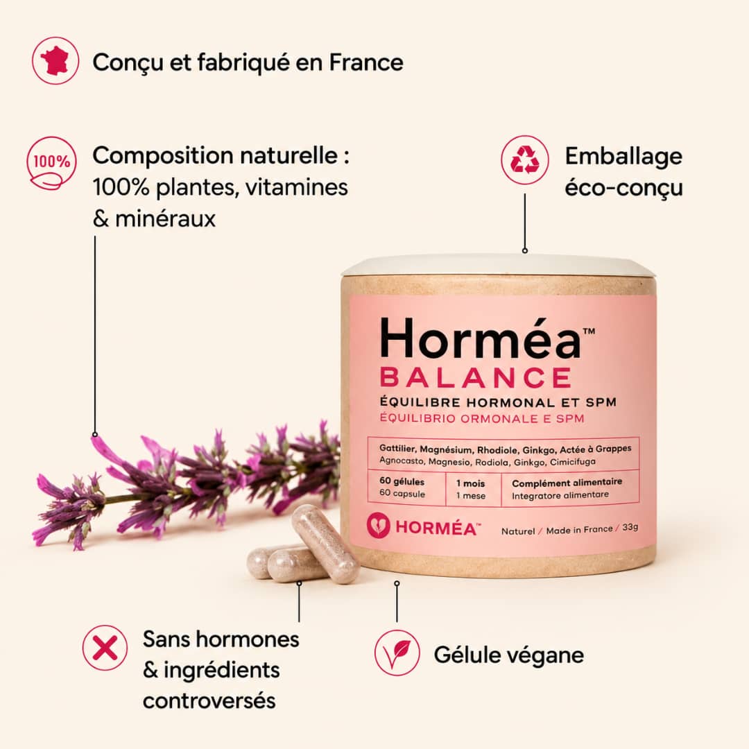 Horméa™ Retrouvez votre équilibre  hormonal naturellement.