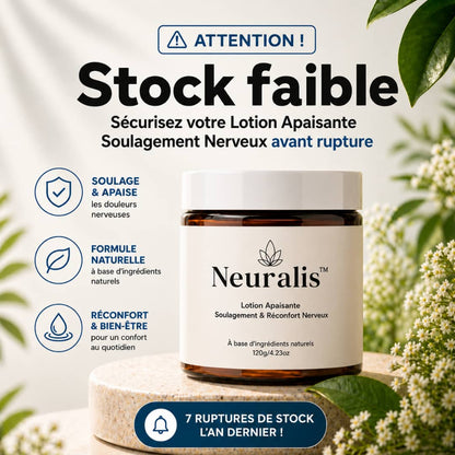 Neuralis™Vous avez trop longtemps appris à vivre avec la douleur